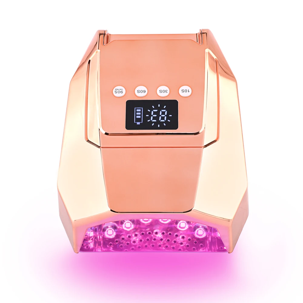 New Design Premium Wireless Battery Rechargeable Manicure UV LED Lamp Nail Dryer For Curing All Gel Polish