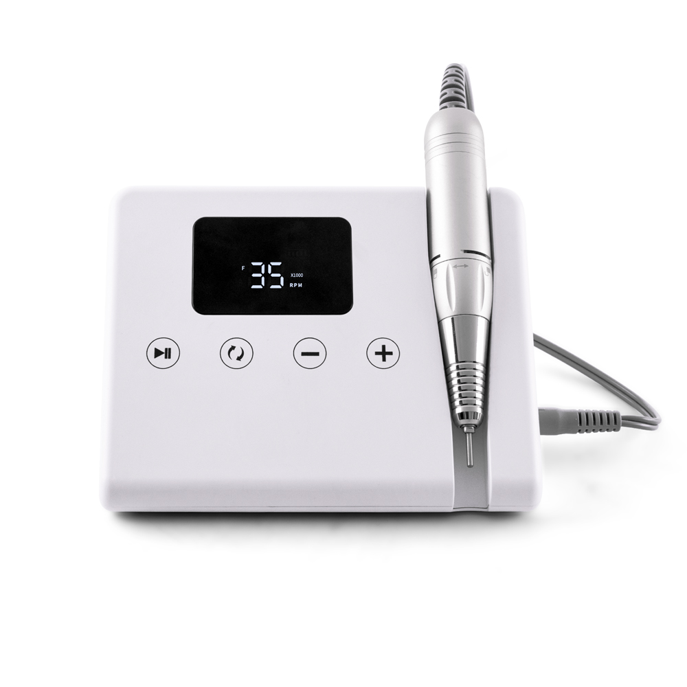 Electric 35000rpm Nails Drill Machine Portable Rechargeable Desktop 35000 Rpm High-power Nail Remover