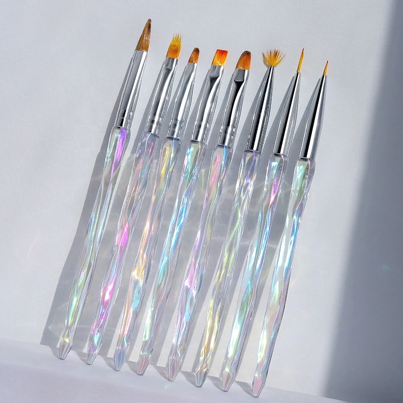 Hot Selling Nail Art Painting Liner Acrylic Sculpture French Nails Design Professional Brush Acrylic Pens